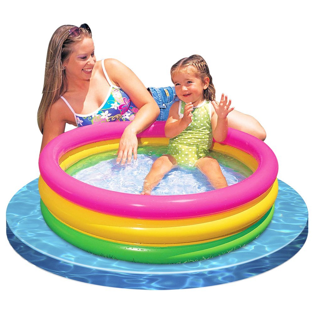 34X10IN SUNSET GLOW BABY POOL (58924) - Deliverrpk