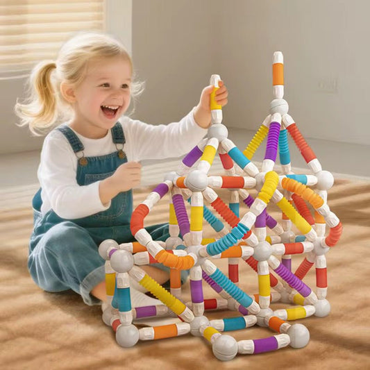 DIY Telescopic Magnetic Building Blocks - Toynix