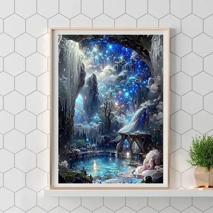 5D Diamond Picture Design Kit For Home Decoration (Random Designs) Toynix