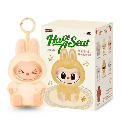 Labubu Have a Seat Monster Plush Keychain Blind Box (Random Character) - 1 PC - Toynix