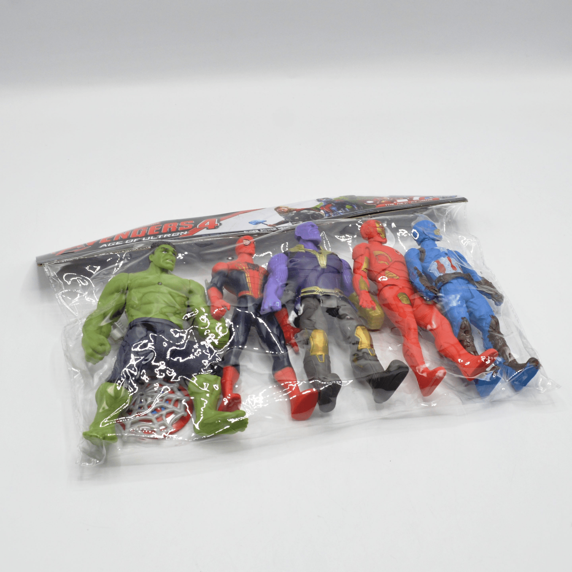 Avengers Endgame Super Hero Action Figure Toy for Kids (Pack of 5) - Toynix