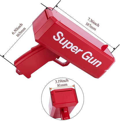 Money Gun Paper Spary Machine Toy - Toynix