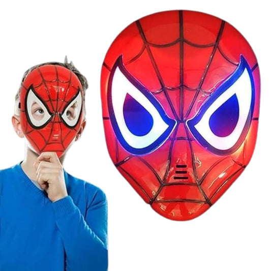 Glowing LED Spiderman Mask for Kids - Toynix