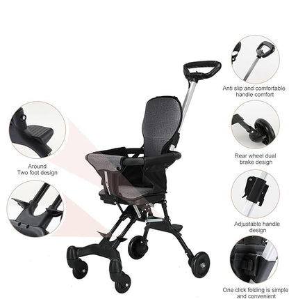 Foldable & Light Weight Baby Stroller | Baby Carrier - Toynix