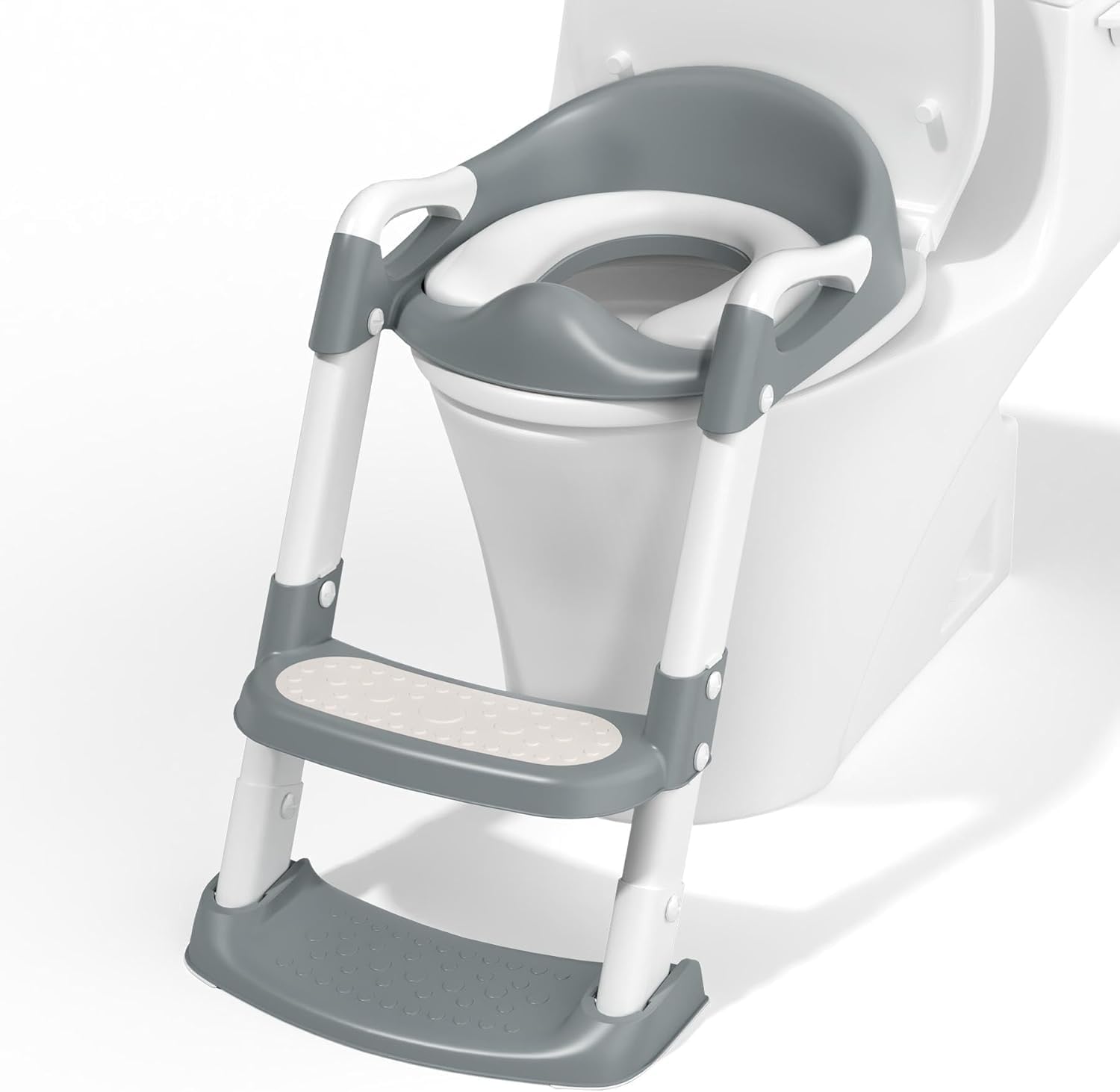 3 In 1 Toilet Seat Toilet Trainer With Ladder (random color) - Toynix