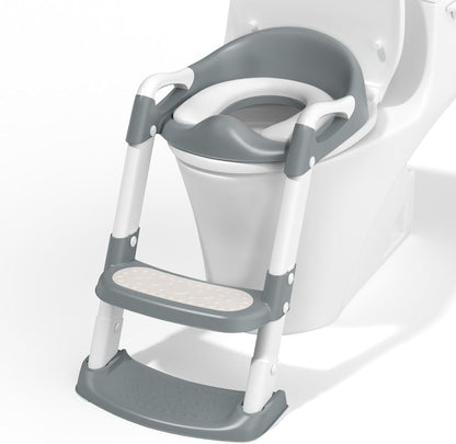 3 In 1 Toilet Seat Toilet Trainer With Ladder (random color) - Toynix