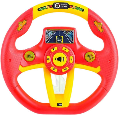 Simulated Steering Wheel Pretend Play Driving Toy - Toynix