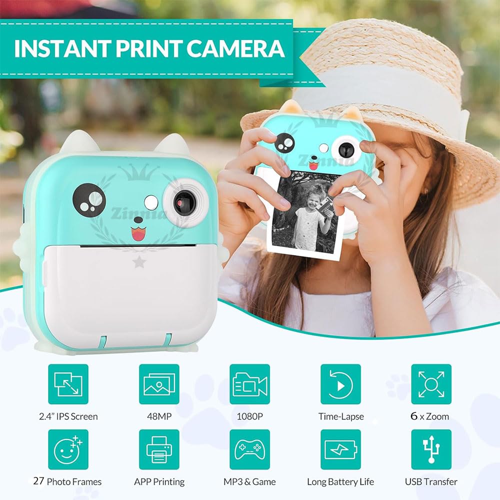 Mini Pocket Printer for Student Toynix