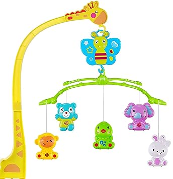 Baby Bed Bell With Music - Toynix