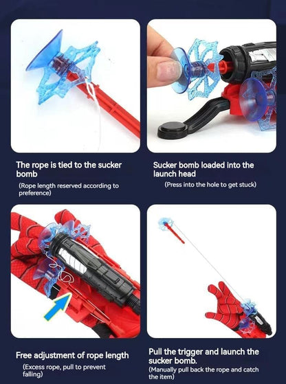 Spider Web Shooter for Kids - Toynix