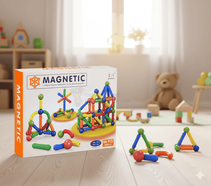 Magnetic Building Blocks Educational Toy - Toynix