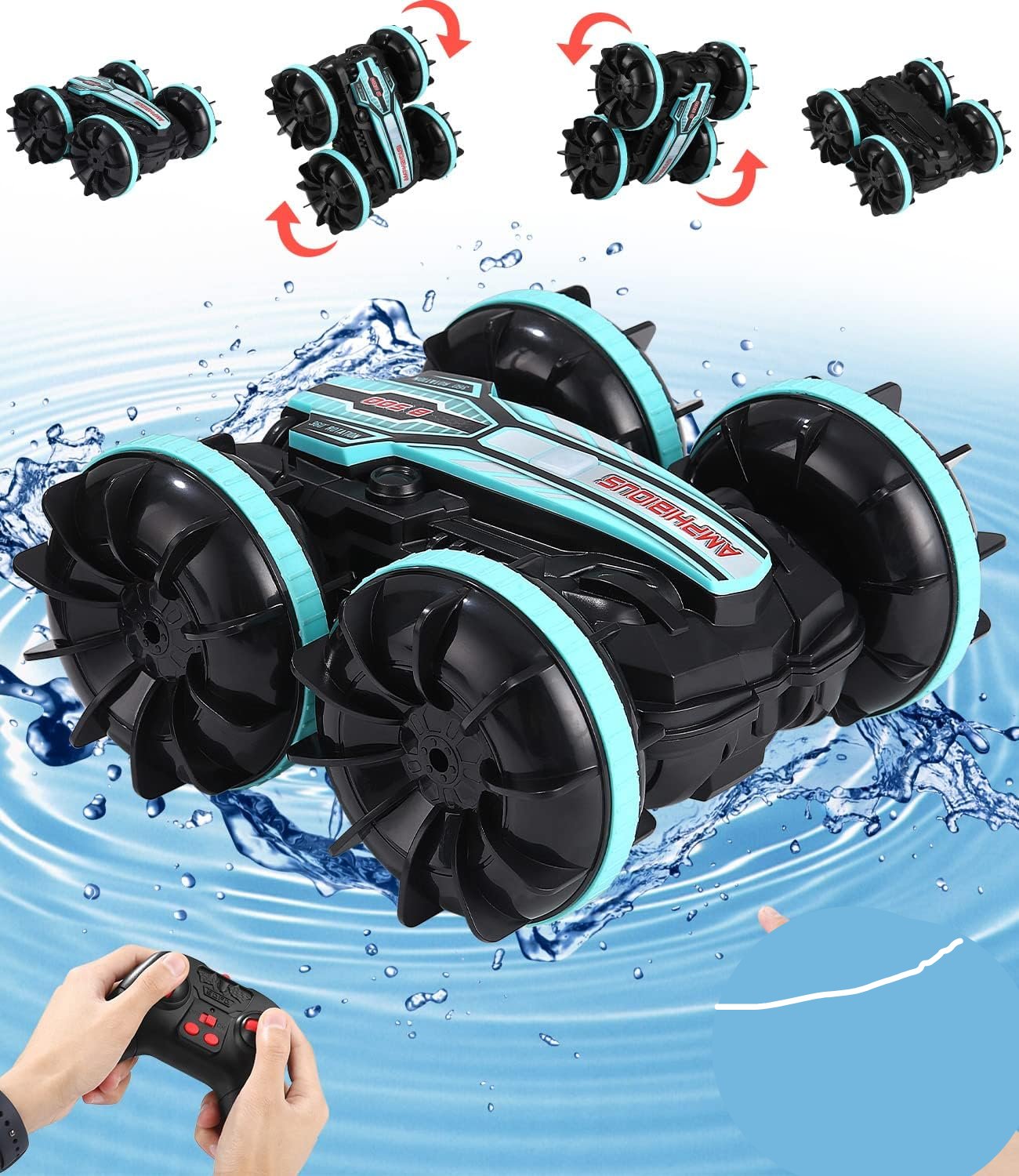 Amphibious Remote Control 4 in 1 Car Toynix