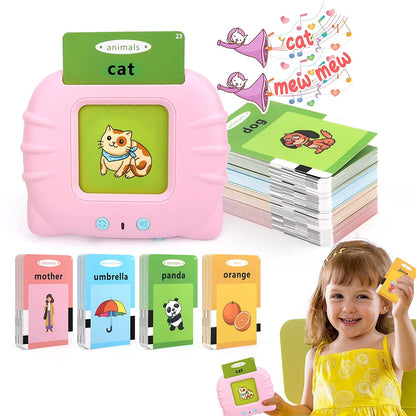 Education English Flash Cards Learning Machine With Sound For Kids - Toynix