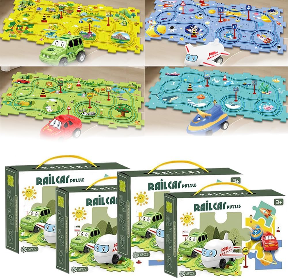 Junior Train & Track (13 Pcs) Toynix