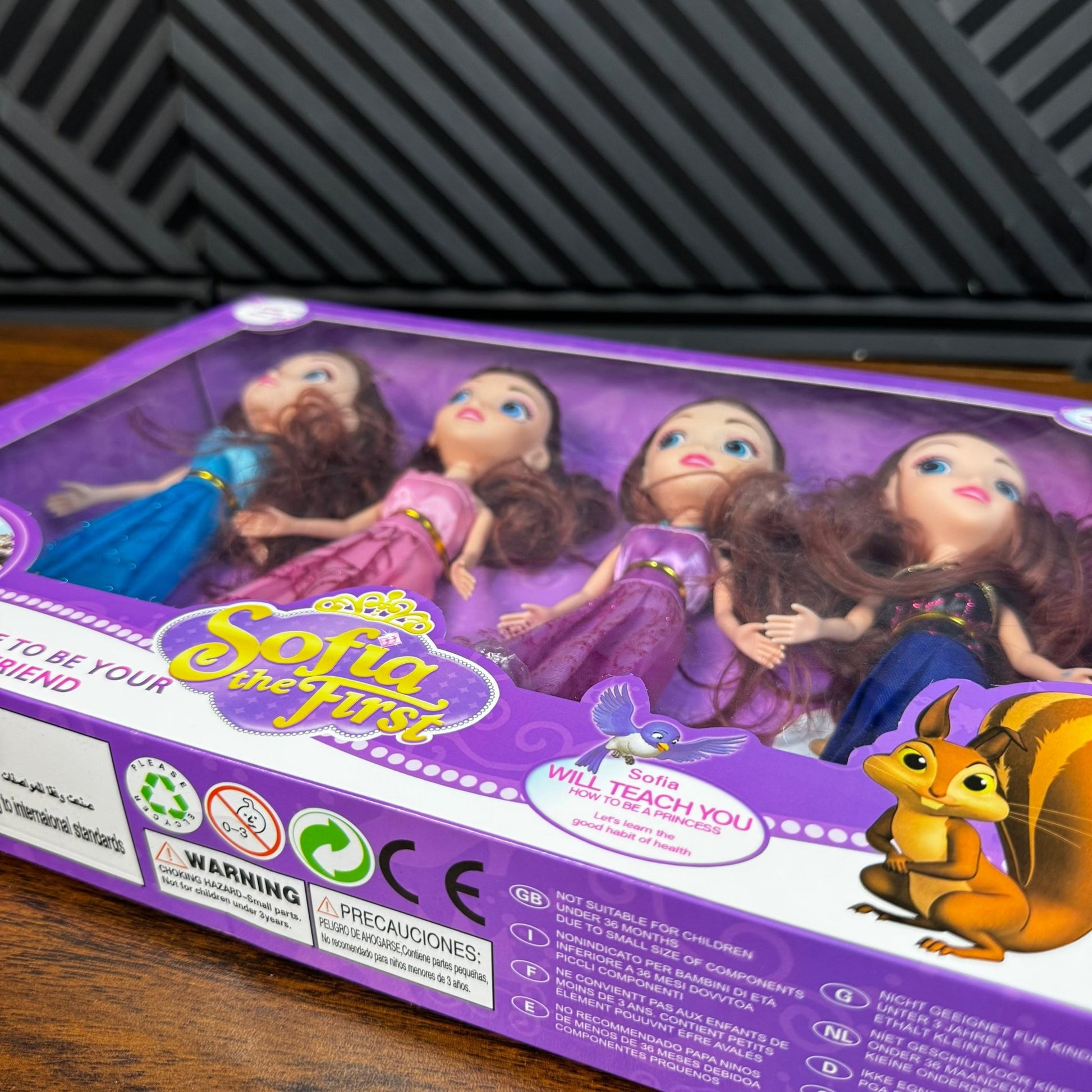 4 in 1 Sofia Princess dress up Doll toy - Toynix