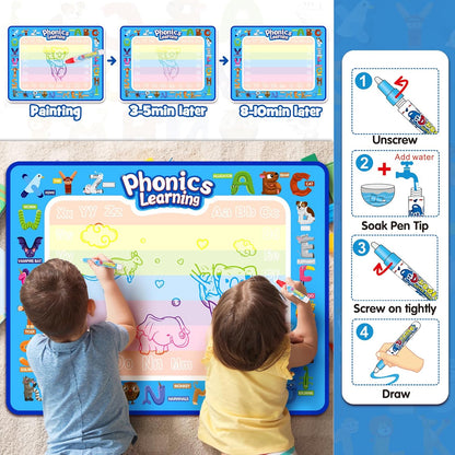 Magical Water Canvas for Kids - Toynix