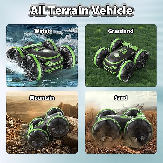 Amphibious Remote Control 4 in 1 Car Toynix