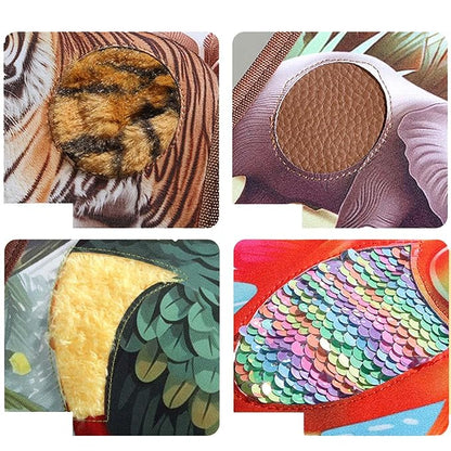 Animal Tactile Book For kids