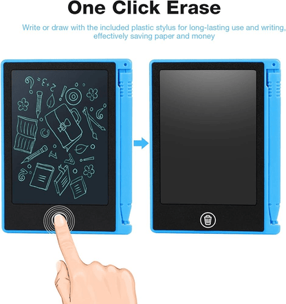 4.5 Inch LCD Multicolor Screen Writing Tablet Erasable Writing Board - Toynix