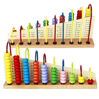 Wooden Calculation Shelf Abacus Toy For Kids