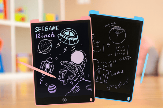 LCD Multicolor Screen Writing Tablet Erasable Writing Board - Toynix