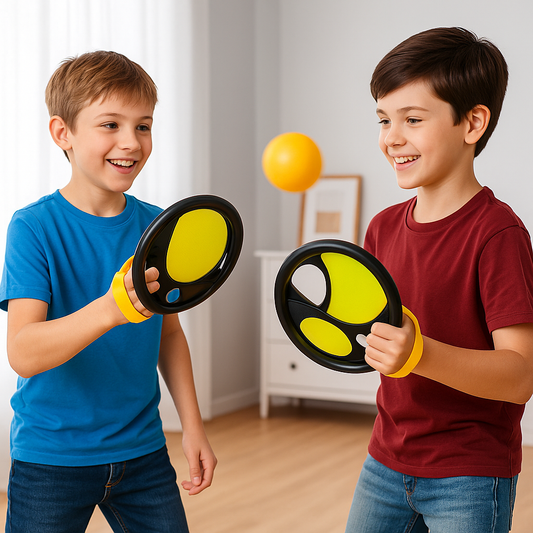 Catch & Throw Ball Game | Indoor n Outdoor Family Time Game (Pack of 2)
