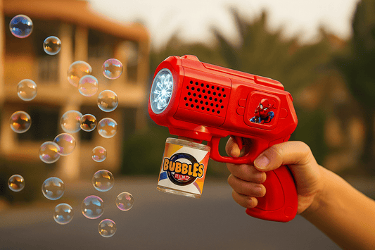 Super Hero Avengers Electric Bubble Machine for Kids (Random Color) - Toynix