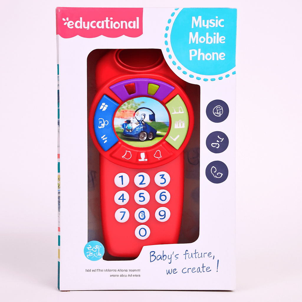 Children Smart Remote and Cell Phone with Music - Toynix