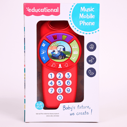 Children Smart Remote and Cell Phone with Music - Toynix