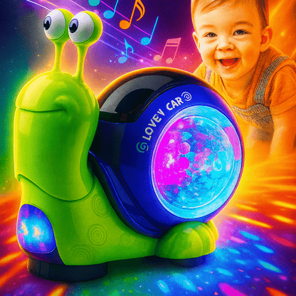 Interactive Musical Crawling Snail Toy For kids - Toynix