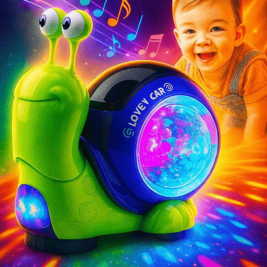 Interactive Musical Crawling Snail Toy For kids - Toynix