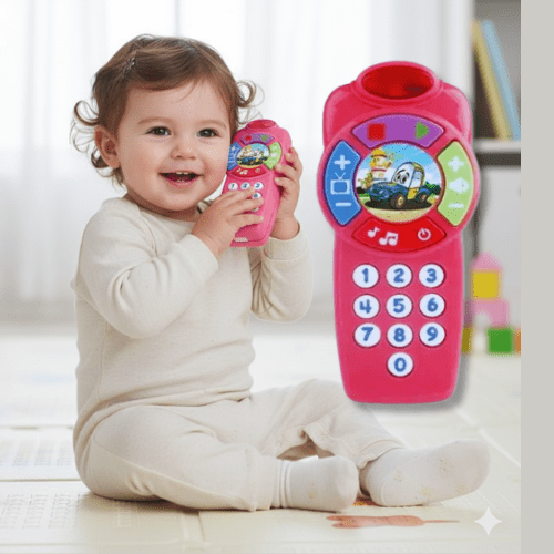 Children Smart Remote and Cell Phone with Music - Toynix