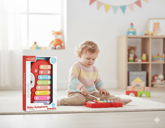 Cute Animal Baby Xylophone Musical Toy for Kids - Toynix
