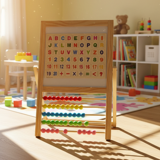 Double Sided Writing Learning Board For Kids