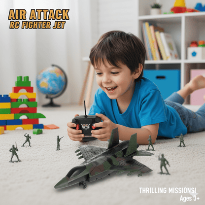 Remote Control Non - Flying Fighter Jet For Kids - Toynix