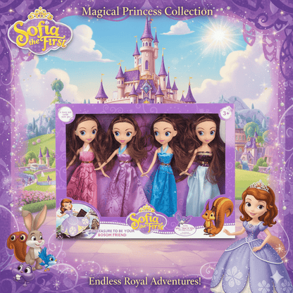 4 in 1 Sofia Princess dress up Doll toy - Toynix
