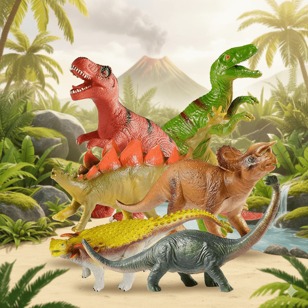 Realistic Animal Figures Set Toy For Kids - Toynix