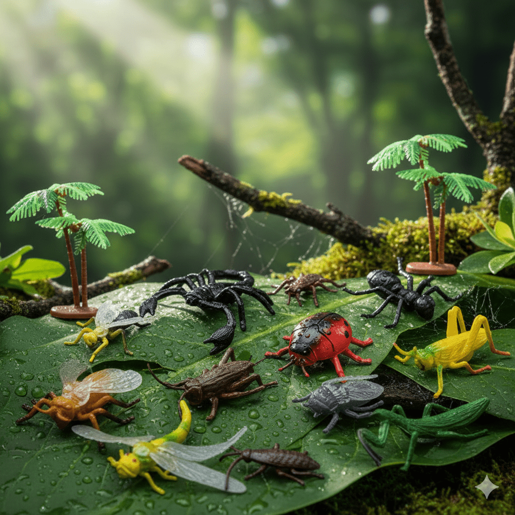 Realistic Animal Figures Set Toy For Kids - Toynix