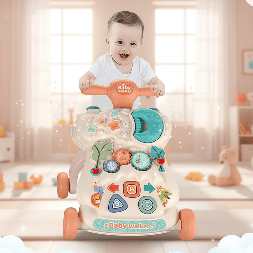 Baby Push Walker with Wheels - Toynix
