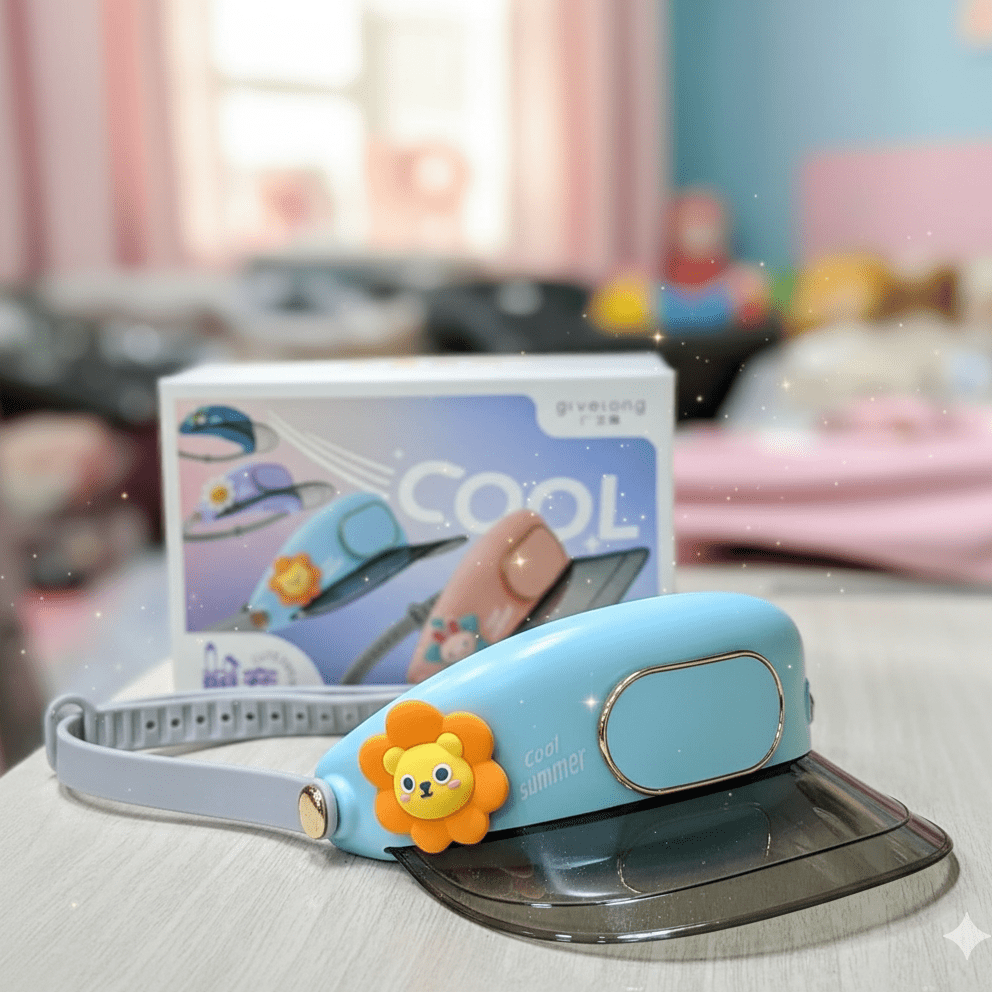 Sun Protector - Cute Hat with Cooling Fan - Toynix