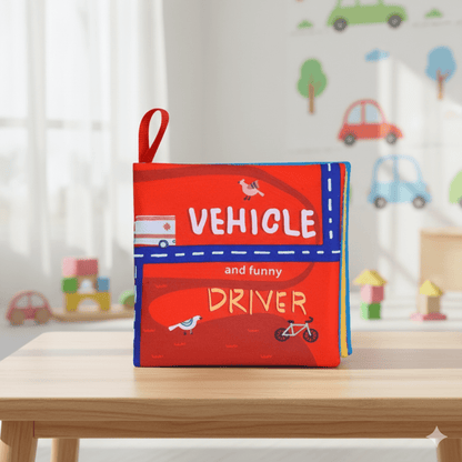 3D Early Education Cloth Book For Kids - Toynix