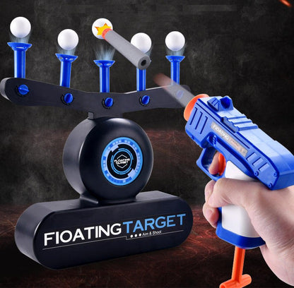Floating Ball Target Shooting Soft Bullet Gun Toy For 2 Players - Toynix