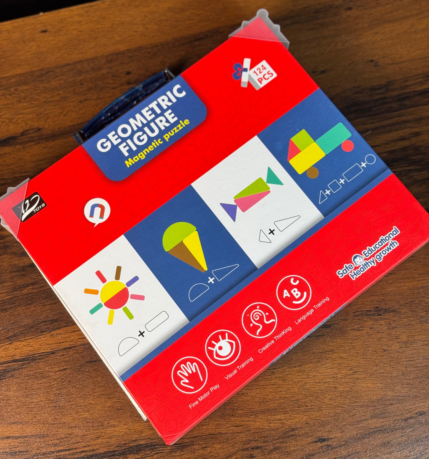 Puzzle Cube Sequence Board for kids