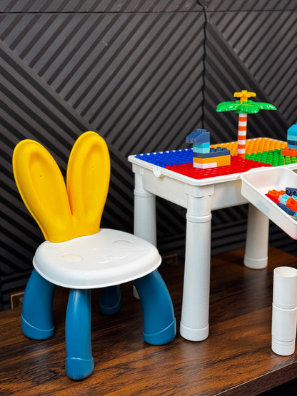 DIY Animal World Table Building Blocks For Kids