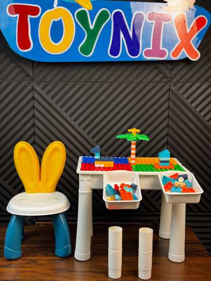 DIY Animal World Table Building Blocks For Kids