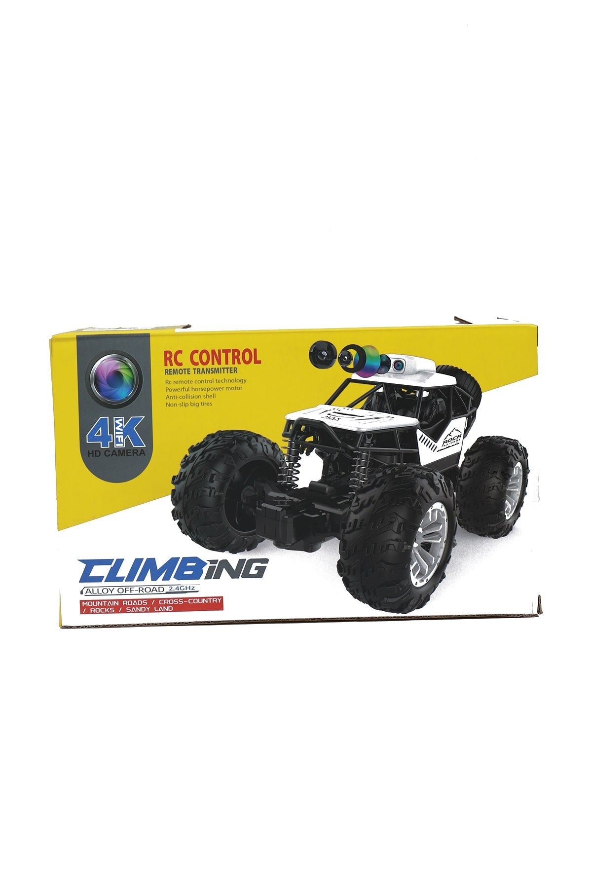 Rock Crawler Electric RC Alloyed Remote Control Toy Car for Kids Toynix