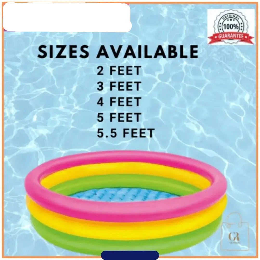 INTEX Inflatable Sunset Glow Pool - Toynix
