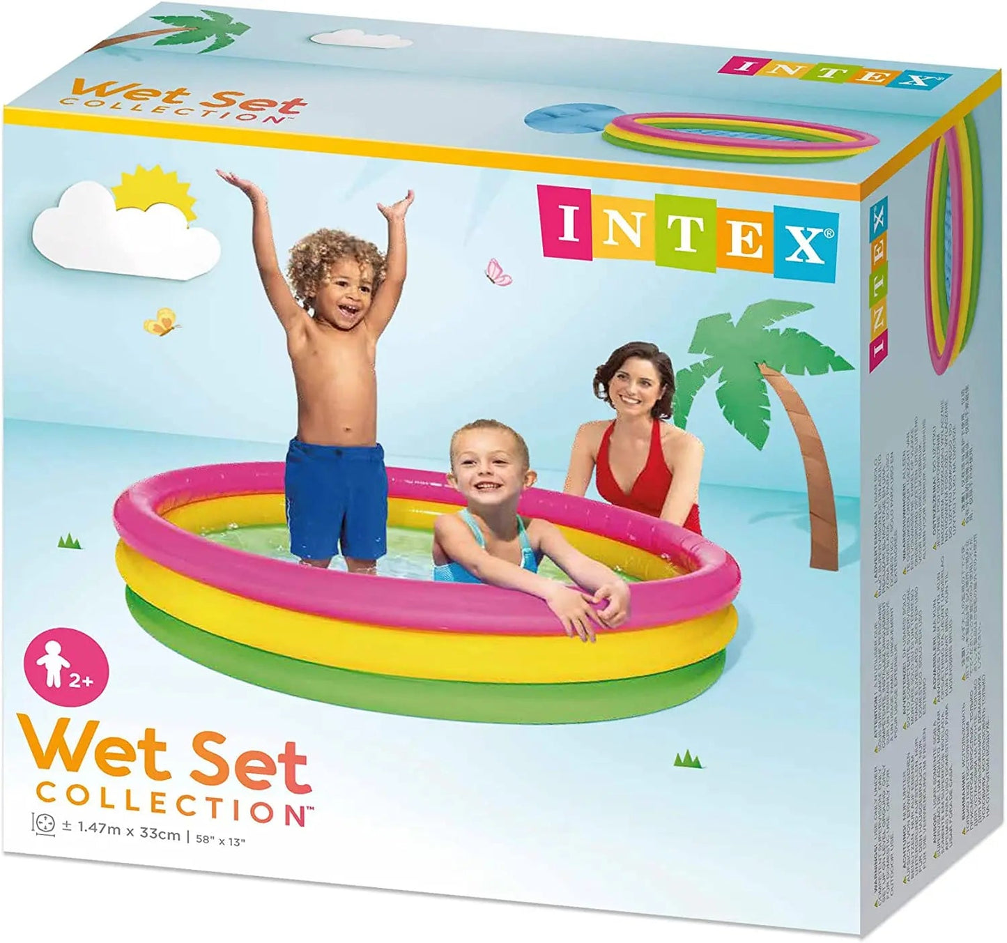 Intex Inflatable Sunset Glow Pool - Deliverrpk