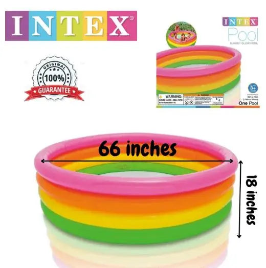 Intex Inflatable Sunset Glow Pool - Deliverrpk