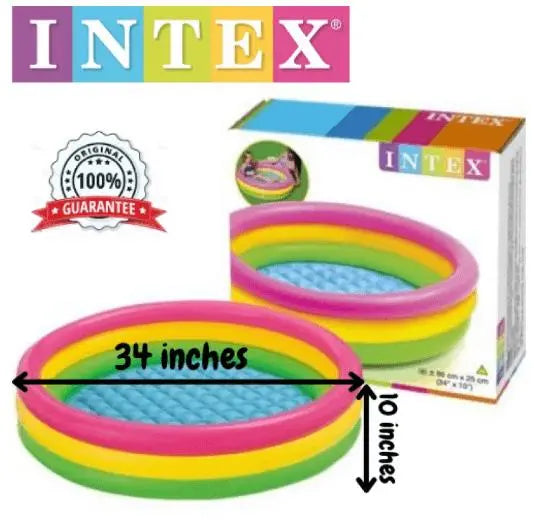 Intex Inflatable Sunset Glow Pool - Deliverrpk